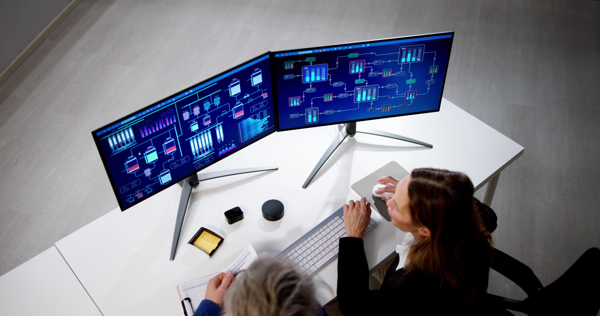 Industrial Data Automation System On Computer